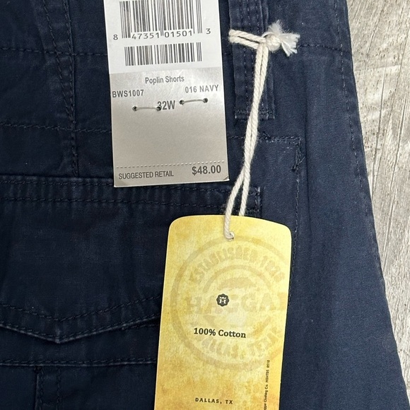 Men’s Haggar 32 Medium Shorts Cargo Navy Durable Workwear 7 Pockets Cotton NWT - Picture 7 of 11